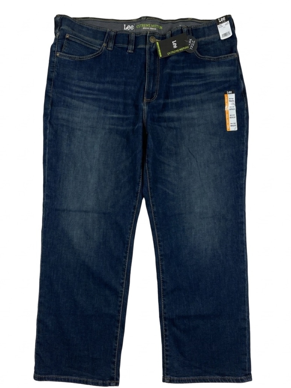 Men’s Lee Extreme Motion Big & Tall Relaxed Straight Jeans A1